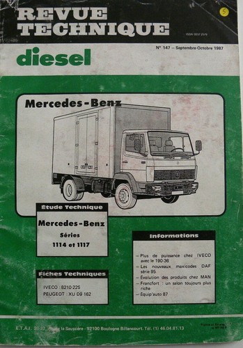 Revue technique diesel 147 - technique, n°