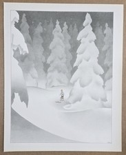 1944 color print, SAMIVEL: Mountain, Humor, the Intruder.