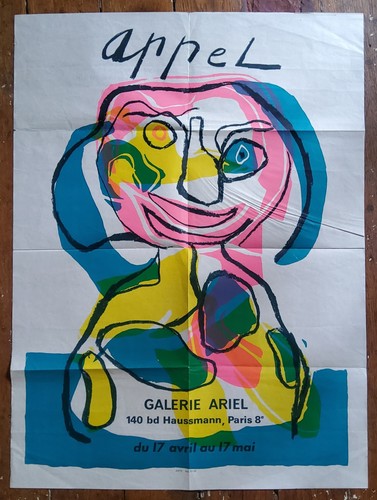 Affiche originale karel - affiche, appel