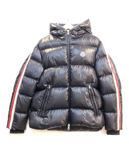 Doudoune moncler bleu marine - moncler,
