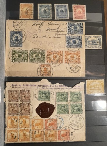 Timbres chine anciens - timbres, de