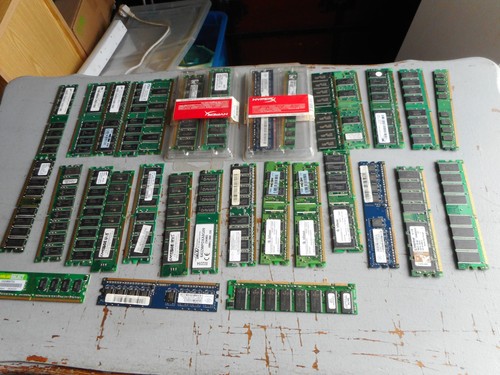 Lot barrettes ram ddr 1 - lot, 31