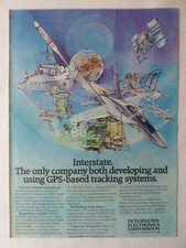 8/1984 PUB INTERSTATE  ELECTRONICS II GPS BASED TRACKING SYSTEMS ARMY NAVY AD