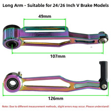 Bras long léger CNC pour