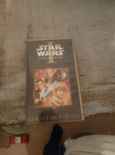 vhs star wars épisode 1 :la menace fantome (vf) éditionthx (2000)