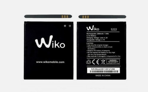 Batterie wiko 5222 pour - wiko, le