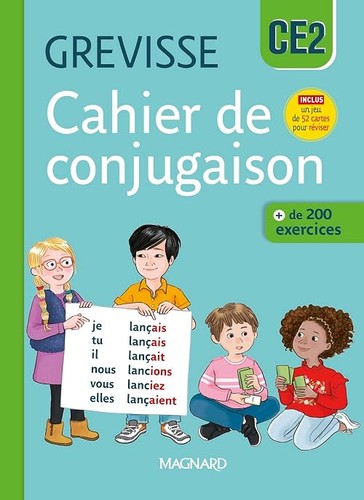 Cahier conjugaison grevisse - conjugaison,