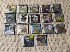Nintendo DS Pokemon Game Lot