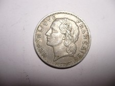 5 Francs - Pièce Du Lavallière 1949