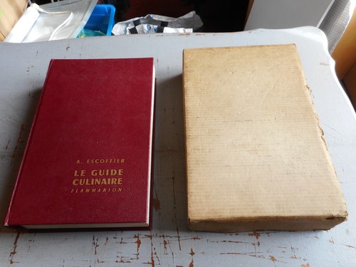Escoffier guide culinaire - guide,
