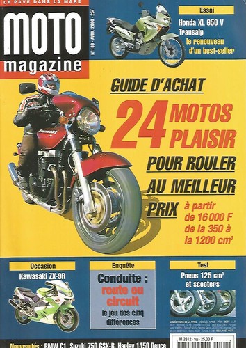 Moto magazine 166 - moto, honda