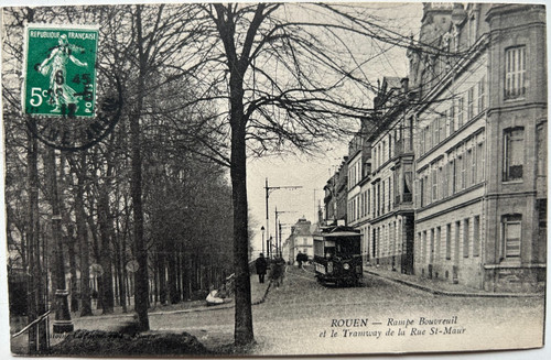Cpa rouen rampe bouvreuil - rampe,