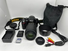 [SC: 809] Nikon D5100 16.2MP Digital SLR Camera w/ AF-S Nikkor 55-200mm VR Lens