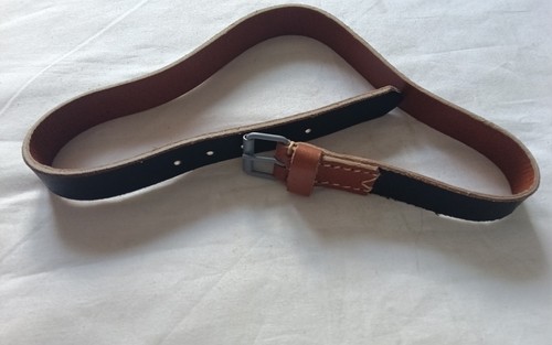 Sangle paquetage cuir - de, en 