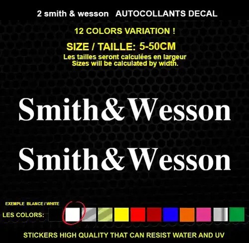 Smith wesson autocollant - smith,
