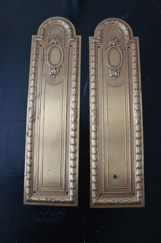 Ancienne paire plaque de - ancienne,