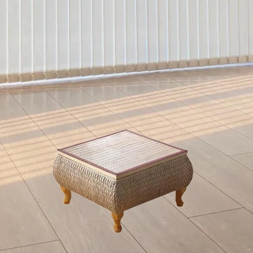 Table basse rotin design - table, rotin,
