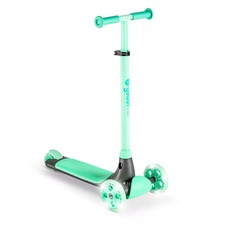 YVOLUTION Y GLIDER KIWI 3 WHEEL KICK SCOOTER WITH LIGHT-UP WHEELS - TEAL