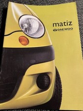 Brochure Daewoo Matiz de 2001
