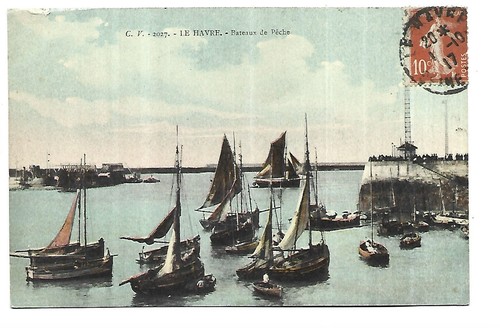 Havre bateaux de peche - havre,