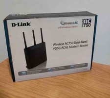 Router D-Link Wi-Fi AC750 DSL-3682 Dual-Band modem internet NO BRAND