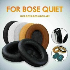2X Oreillettes Casque Pour Bose Bruits Quietcomfort QC2 QC25 QC35 QC15 AE2 Cuir