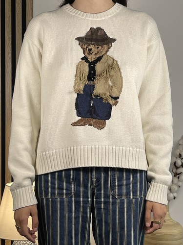 Pull polo bear cowboy - polo, en