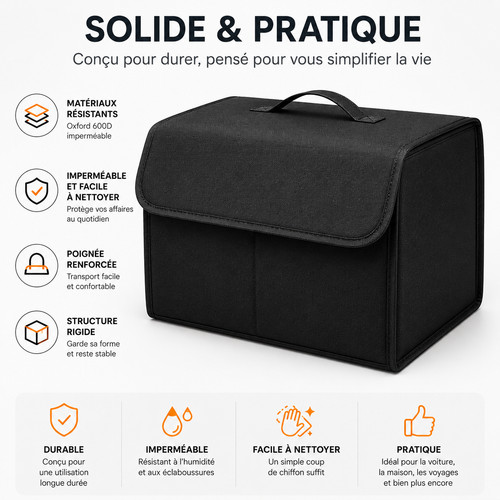 Organisateur coffre voiture - coffre,