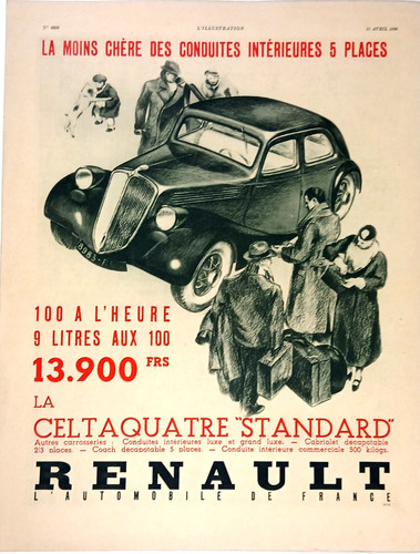 Publicité papier renault - publicité,