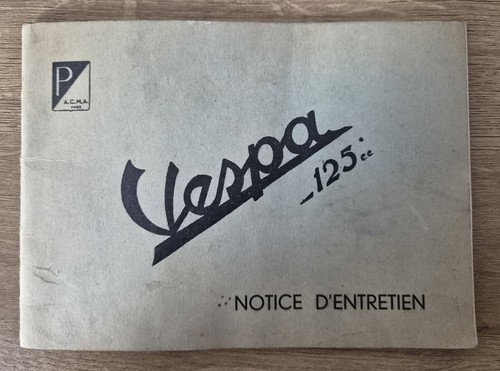 Vespa 125 acma - vespa, maintenance