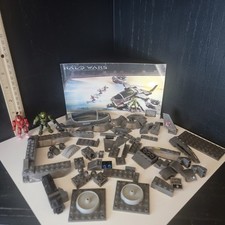 Mega Bloks Halo Wars UNSC Hornet 96806 w/ manual, 2 figurines, Missing Parts