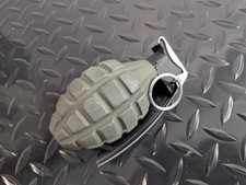 WW2 Pineapple Grenade - Replica - 3D Printed - Hand Painted Weathered Prop