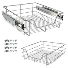 AREBOS  Tiroir télescopique Tiroir de Cuisine Tiroir Suspendu Tiroir 50 cm