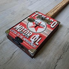 cigar box guitar C B G 3 Cordes  Électro-acoustique