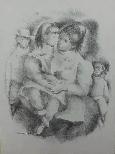 Mariette lydis gravure - mariette,