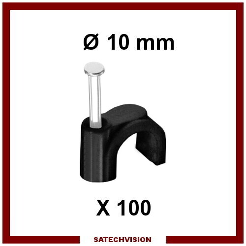 100 pontets plastiques attache - 100,
