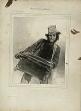 LITHOGRAPH GAVARNI MUSICAL