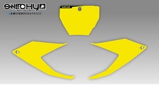 Kit Autocollant Graphiques Tables Yellow pour Moto TC 125 2016 2017 2018 Dekor
