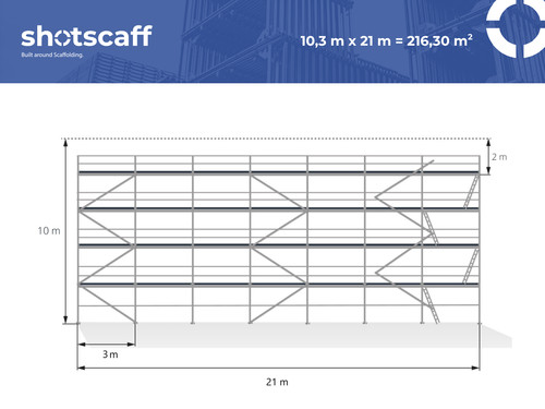 216 alu scaff - m², alu-scaff