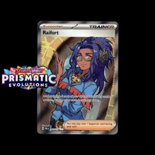 Pokemon Prismatic Evolutions: Choose Your Card! Reverse Holo/Holo EX Full Art NM