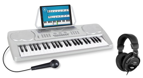 Piano numerique argent - piano,