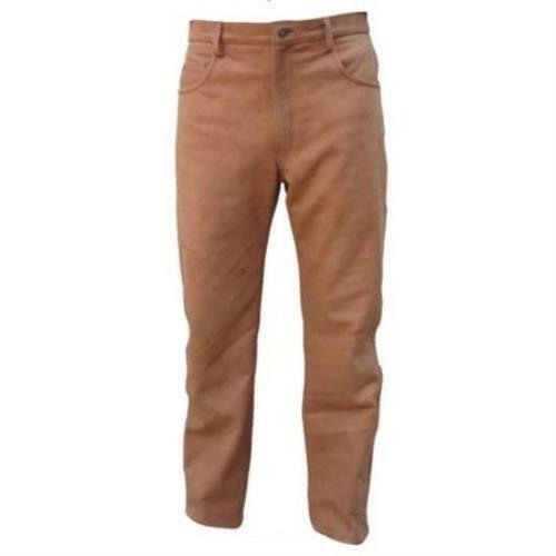 Mens brown leather - brown, fiver
