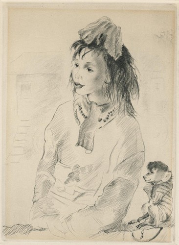 Années 1930 fille - années, bohémienne