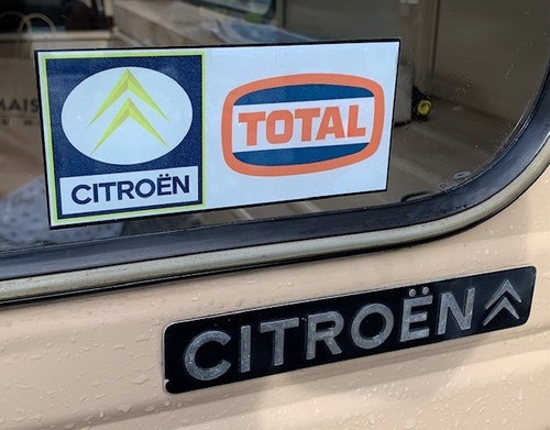 Adhésif sticker citroën - adhésif,