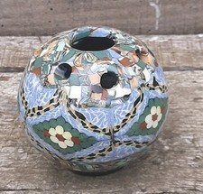 GERBINO PETIT VASE PIQUE FLEURS EN CÉRAMIQUE DE VALLAURIS ÉPOQUE XXe