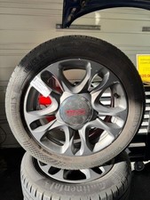 Jeu de 4 jantes  FIAT 500 2