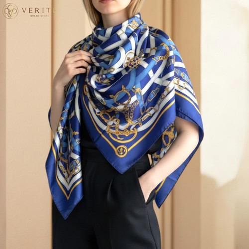 Rare vintage foulard - en, soie