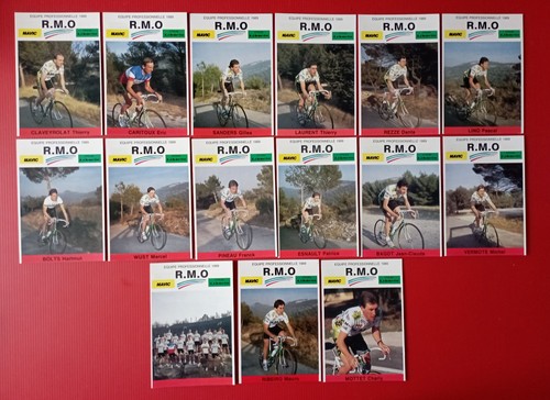 Cyclisme lot 15 cartes - -,