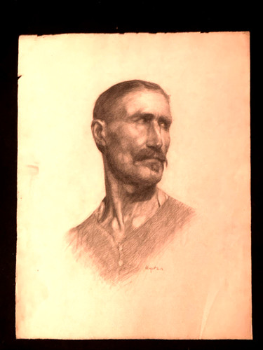 Grand dessin original crayon - dessin,