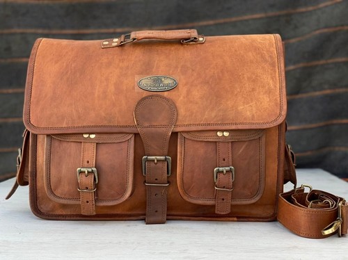 Sac messager cuir pour - en,